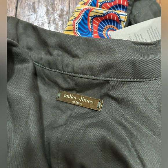 Elegant Olive Green Women's Cardigan - Picture 6 of 7